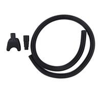 Colector de polvo manos libres para sierra de perforación, extractor de polvo de taladro con tazón de goma plástica, compatible con la manguera de la aspiradora para perforaciones