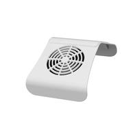 Colector de polvo para uñas, 80W Nail Dust Collector With Two Fans Vacuum Cleaner Manicure Machine Tools Strong Power Art Tool para manicura y uso doméstico(A)