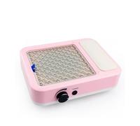 Colector de polvo uñas, potente colector al vacío for , extractor tecnología , herramienta manicura for eliminación acrílicas Para salón y hogar(Pink)
