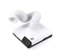 Colector de polvo uñas succión fuerte, aspiradora manicura 60W for salón , ventilador Extractor codo retráctil Para salón y hogar