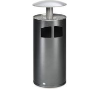 Colector de residuos/cenicero con recipiente interior incluido VAR, capacidad 75 l