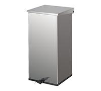 Colector de residuos con pedal capacidad 110 l, A x H x P 390 x 800 x 390 mm