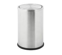 Colector de residuos con tapa oscilante capacidad 10 l, H x Ø 300 x 200 mm