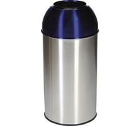 Colector de residuos de acero inoxidable Probbax, capacidad 40 l, A x H x P 350 x 740 x 350 mm