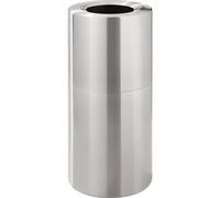 Colector de residuos de diseño, aluminio capacidad 70 l, H x Ø 775 x 380 mm