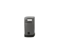 Colector de residuos de plástico para exteriores capacidad 120 l, A x H x P 580 x 1050 x 580 mm