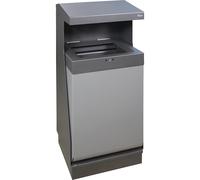 Colector de residuos para exteriores, acero capacidad 75 l