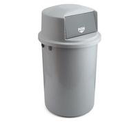 Colector de residuos para exteriores con tapa de cierre automático capacidad 126 l