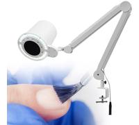 Colector De SuccióN De Polvo Para DecoracióN De UñAs De Bajo Ruido, 10 Velocidades De Viento Ajustables, MáQuina De Ventilador De SuccióN Con Extractor De Polvo De UñAs Con Filtro Reutilizable