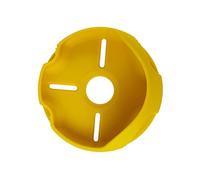 Colector de taladro compacto con guía integrada, amarillo | Colección eficiente de virutas, guía integrada para perforar, construcción duradera, ajuste de taladros comunes, hogar