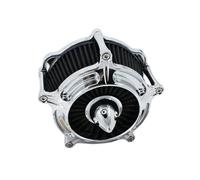 Colector goma 45° universal Esponja poliuretano d Filtro de aire para motocicleta, sistema de admisión y purificador de aire, compatible con Benda Napoleon 450 Chinchilla 450(Black white-black a)