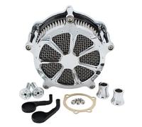 Colector goma 45° universal Esponja poliuretano d Filtros de aire para motocicleta, filtro de admisión, compatible con Harley Sportster Iron 883 XL 1200 72 48 Forty-Eight 1991-2021(MP09-007-0001CS)