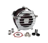 Colector goma 45° universal Esponja poliuretano d Kit de filtros de aire para motocicleta Harley Sportster Iron883, filtro de admisión y limpiador de aire Forty-Eight Seventy-Two XL.(H)