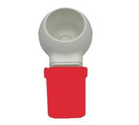 Colector para herramientas eléctricas que funciona con botellas de agua mineral que evita la dispersión de desechos