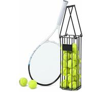 Colector portátil de pelotas de tenis, diseño plegable con capacidad para hasta 30 pelotas, ideal para una fácil recogida y reducción de la flexión