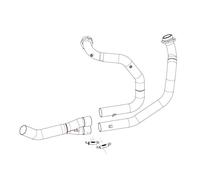 Colectores ARROW no homologado en acero para HONDA XRV 750 AFRICA TWIN 96-04