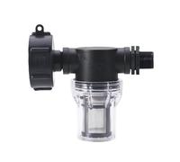 Colectores de agua de lluvia - Grifo de conexión de depósito 1000 L con filtro y adaptador S60 x 6 para manguera de jardín, fácil de instalar y ecológico de 3/4 pulgadas