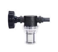 Colectores de agua de lluvia - Grifo de conexión de depósito de 1000 L con filtro y adaptador S60 x 6 para manguera de jardín, fácil de instalar y ecológico de 1/2 pulgadas (27 x 20 mm)