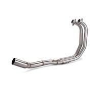 Colectores de escape Tubo Escape Delantero Modificado Motocicleta Para Yamaha R25 R3 MT-03 2021 2022 2023 2024(Stainless Steel 1)