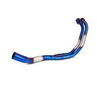 Colectores de escape Tubo Escape Delantero Modificado Motocicleta Para Yamaha R25 R3 MT-03 2021 2022 2023 2024(Stainless Steel 2)
