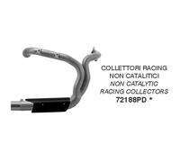 COLECTORES DECATALIZADOS ARROW RACING DE ACERO INOXIDABLE PARA HARLEY DAVIDSON P