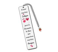 Colega Mujer Marcadores Buena Amistad Apreciar Regalo Mujeres Amigas dimisión Acompañar Recuerdo Regalo cumpleaños Navidad Larga Distancia Acción Gracias Mejor amiga Recordatorio Libro Accesorio