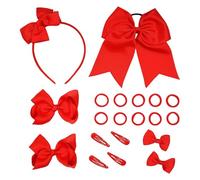 Colegio Accesorios Para El Cabello Conjunto Uniforme Arcos De Pelo Diadema Clip Corbatas Rizado Korker Arcos Para El Pequeño Niño Escuela Niñas Accesorios Set