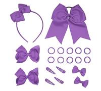 Colegio Accesorios Para El Cabello Conjunto Uniforme Arcos De Pelo Diadema Clip Corbatas Rizado Korker Arcos Para El Pequeño Niño Escuela Niñas Accesorios Set