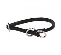 Coleira de Couro ROMA - Tamaño: L | Color: Negro