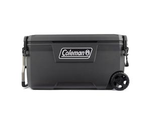 Coleman 2213849 Convoy Hielera Rígida con Ruedas 100qt, 97 Litros, Color Gris, Autonomía 120 Horas