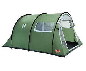 Coleman 4-Personen Zelt Coastline Deluxe Tienda de campaña de túnes de 4 plazas para Camping o Festivales