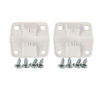 Coleman Bisagras de repuesto para enfriador (paquete de 2), fijación perfecta para bisagras dañadas, incluye 2 bisagras de plástico duraderas y 8 tornillos de montaje, adecuadas para varios modelos de