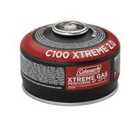 Coleman Cartucho de Gas C100 Xtreme | Funciona hasta -27 °C | Cartucho autosellante para Todas Las Estufas de Gas Coleman | con válvula de Seguridad | Recipiente Compacto resellable | Ideal para