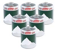 Coleman Cartucho de Gas Valor Extra 6 x C500 - Verde, Pack de 6, Unisex, Extra Value 6 x C500, Verde