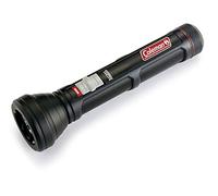 Coleman Clm02 UK Linterna LED (750 lúmenes, luz de Alta Potencia, para Interior y Exterior, 6 Pilas AA Incluidas, Linterna pequeña, Color Negro