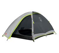 Coleman Darwin 3 Personas, Senderismo, 100% Impermeable, Lona Inferior Cosida, Tienda de campaña iglú compacta y Ligera, Montaje rápido, Unisex, Gris, Talla única