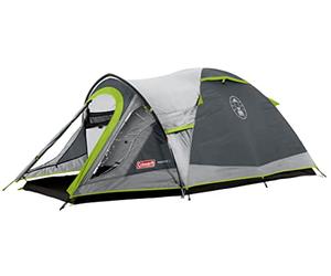 Coleman Darwin | Carpa Compacta Tipo Domo para 2-4 Personas | Ligera para Camping, Festivales y Senderismo | 100% Impermeable con HH 3000mm | Suelo Cosido