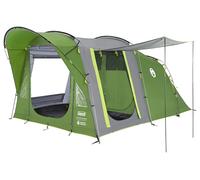 Coleman Oak Canyon - Tienda de campaña para 4 Personas, túnel Familiar para 4 Personas con 2 dormitorios y Sala de Estar Especiales oscurecidos, Tienda de campaña para 4 Personas, Impermeable de 4500