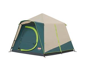 Coleman Polygon, Amplia Tienda con visión 360°, Tienda de campaña Familiar, Estructura de Varillas de Acero de Gran Estabilidad, Montaje fácil, 100% Impermeable