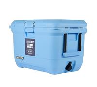 Coleman Pro - Enfriador Duro Aislado Resistente con Asas | Capacidad de 42.5 L | Mantiene el Hielo Durante 4 días | Aislamiento Completo de Espuma | Caja de Hielo portátil Grande y Duradera para Uso