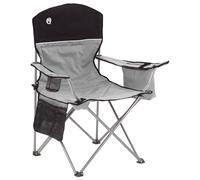 Coleman Quad Silla Grande con Enfriador, Hombre, Grey/Black