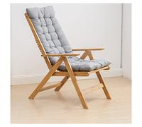 Coleman - Silla para sala de estar, silla plegable para interiores individual, silla decorativa moderna de madera de mediados de siglo, ajustable en 6 posiciones, banco plegable para exteriores (color