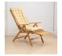 Coleman - Silla para sala de estar, silla plegable para interiores individual, silla decorativa moderna de madera de mediados de siglo, ajustable en 6 posiciones, banco plegable para exteriores (color