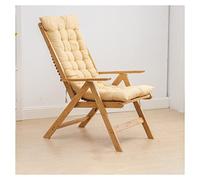 Coleman - Silla para sala de estar, silla plegable para interiores individual, silla decorativa moderna de madera de mediados de siglo, ajustable en 6 posiciones, banco plegable para exteriores (color