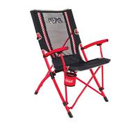 Coleman Silla Plegable Bungee con Estructura de Acero para Relajarse, Silla de Camping con reposabrazos y Soporte para Bebidas, Bolsa de Transporte, hasta máx. 136 kg, tamaño Grande