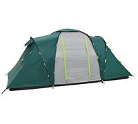 Coleman Spruce SI Tienda túnel para 4 Personas Vis a Vis 4, Negro Noche en la Zona de Dormir.