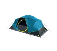 Coleman Tienda de campaña Skydome para 4/6/8/10 Personas con Mosca de Lluvia, configuración de 5 Minutos, bloquea el 90% de la luz Solar, un 20% más de Espacio Libre Que Las Tiendas de campaña