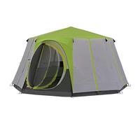 Coleman - Tienda Octagonal para 6 Personas, Tienda de campaña Familiar para 6 Personas con Vista panorámica de 360°, construcción Estable de Poste de Acero, Suelo Cosido, 100% Resistente al Agua