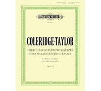 Coleridge-Taylor: Four Characteristic Waltzes Op. 22 (Violin and Piano) (EP20033)