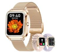 Colesma - Reloj inteligente para mujer con llamada Bluetooth, rastreador de actividad, reloj inteligente para mujer con SpO2 para Android iOS